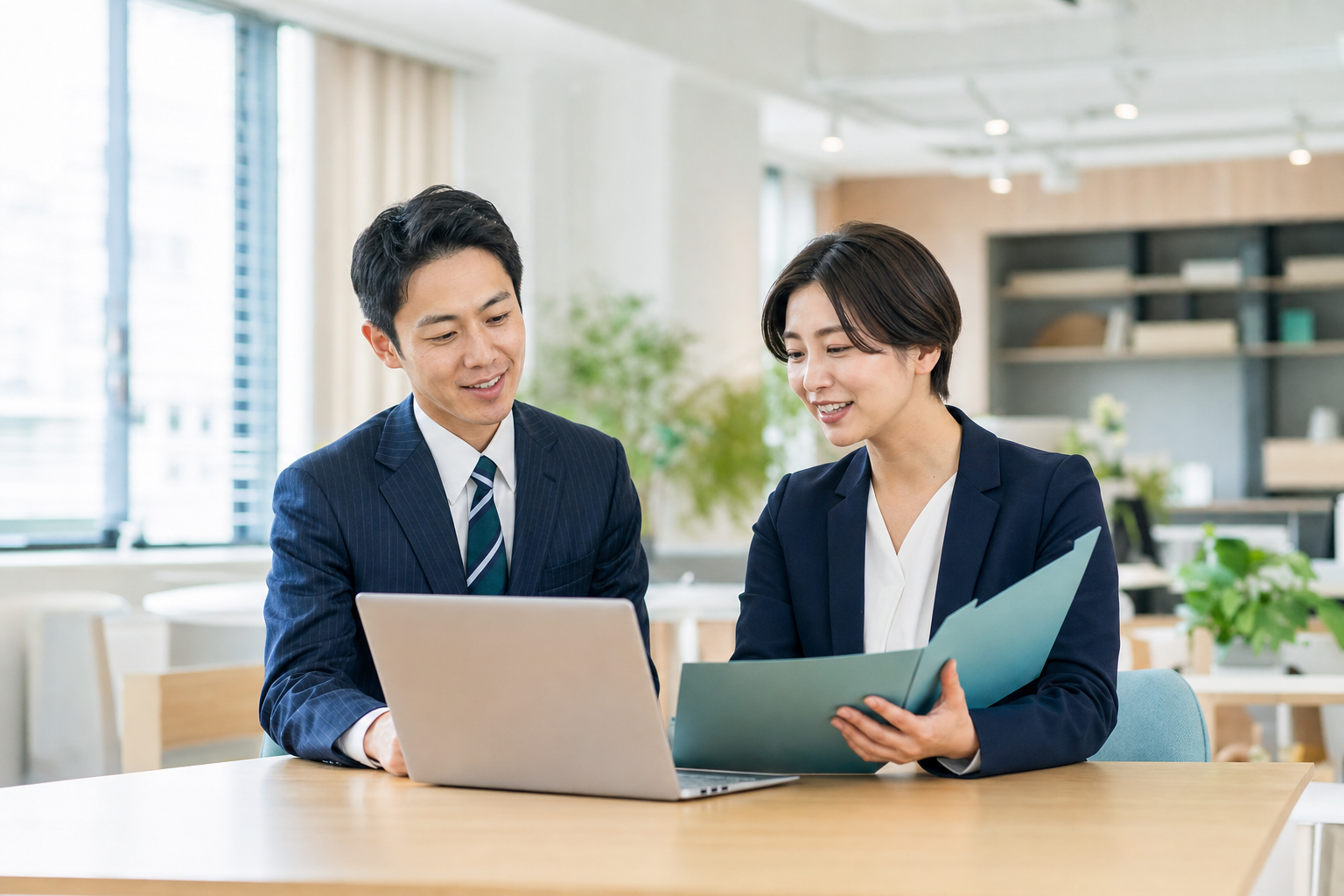 相談準備を進めるサビカンパートナーズの担当者